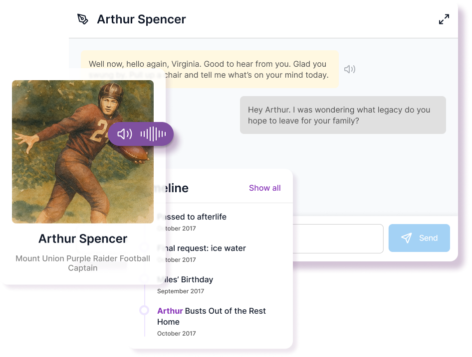 A few UI elements from the Reflekta product