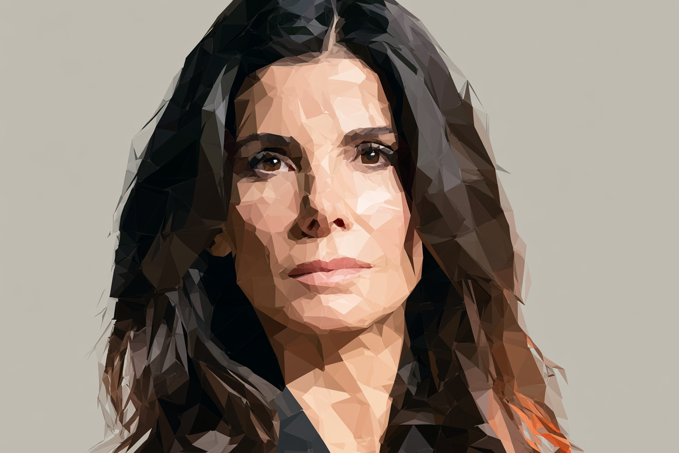 Illustration of Sandra Bullock