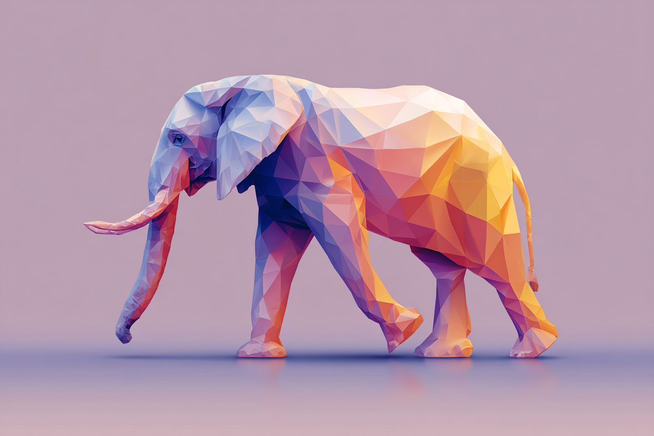 Illustration of an elephant